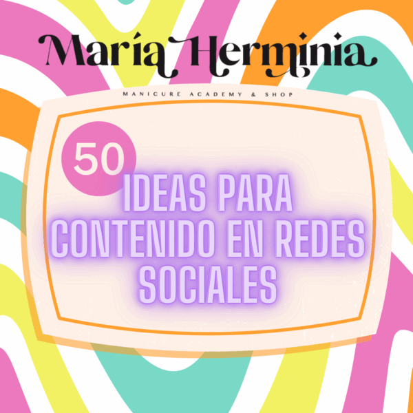 PDF Descargable - 50 Ideas de Contenido para Redes Sociales