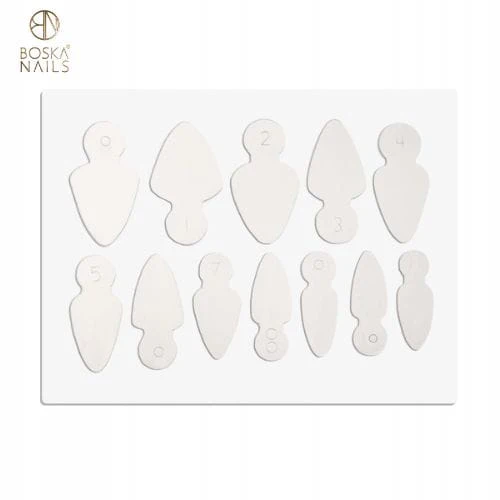 Molde Silicona Dual Form Oval Short 12pcs